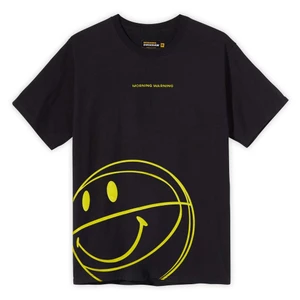 Áo thun Morning Warning Bball - Bóng cười - Áo Thun Unisex Form Rộng Tay Lỡ Oversize Cotton 100% Local Brand