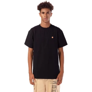 Áo Thun 5THEWAY 5TW/RTW Traditional Fit Tee In Black/Orange Aka Áo Thun Tay Ngắn Màu Đen Logo Cam