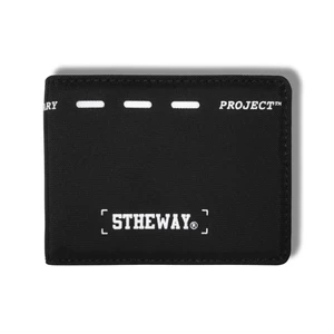 Ví Gập Đôi 5THEWAY® /street-voca/ BI-FOLD WALLET™ in BLACK