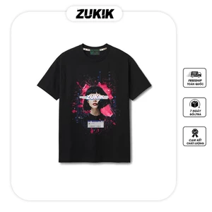 Áo thun tee phông nam nữ tay lỡ oversize form rộng ZUKIK - ZGirl