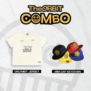 COMBO ÁO + PHỤ KIỆN THE ORBIT Orlymbit Jersey + Mini Cap Keychain - Local Brand Chính Hãng