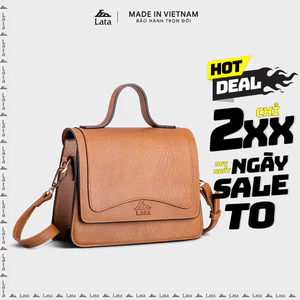 Túi Lata (Thời trang nữ đi chơi size 21 - Túi đeo chéo da HN92)