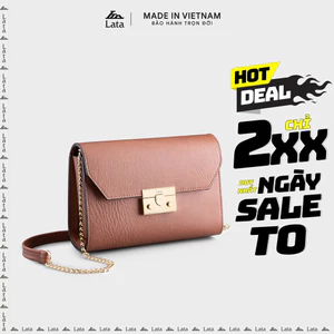 Túi Lata (Thời trang nữ đi chơi size 20 - Túi đeo chéo da
HN100)