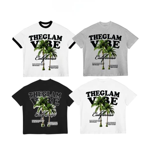TheGlam CHÍNH HÃNG - Áo Thun Form Boxy "California Vibe" UNISEX Áo Hè - TS04-09