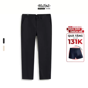 Quần Dài Kaki Nam Dobby Co Giãn Form Slim - Routine 10F25PCA015