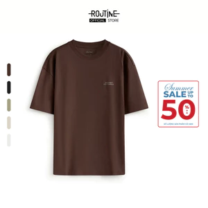 Áo Thun Tay Ngắn Nam Hình In  Form Boxy - Routine 10F25TSS029
