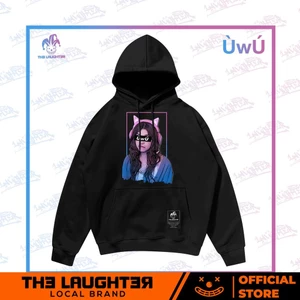 Local brand The Laughter - UwU Áo �MŨ HOODIE - NỈ DA CÁ