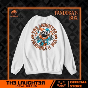 Local brand [The Laughter] �PANDORA'S BOX Sweater - Áo Dài Tay Nỉ Da Cá