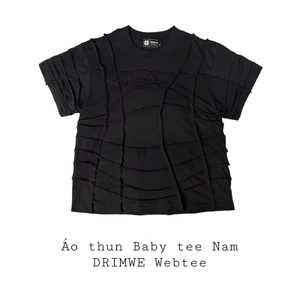 Áo thun Baby tee Nam,Áo thun Boxy cho nữ DRIMWE unisex