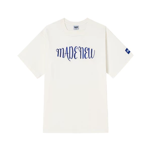 Áo Thun Unisex Local Brand MADE New Cổ Vuông / Cream
