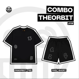 [ COMBO ÁO + QUẦN THE ORBIT ] Áo thun PANORBIT + Quần PAN Short - Local Brand Chính Hãng