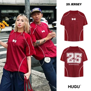 Áo thun thể thao local brand HUGU - 25 JERSEY - vải lưới mè thoáng mát, in lụa, phong cách thể thao
