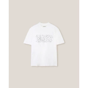 ELEVEN - Áo thun unisex nam nữ Printed Means Small - màu Trắng