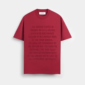 ELEVEN - Áo thun unisex nam nữ MEANS 3D màu Đỏ