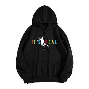 Áo Hoodie It's real nỉ bông siêu ấm nam, nữ Form rộng chính hãng Thời trang Vato