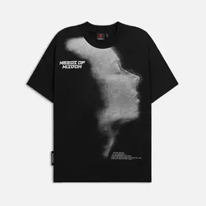 Áo thun NEEDS OF WISDOM Joy Tee - Black - Local Brand Chính Hãng