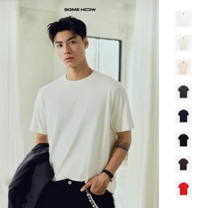  Áo Thun Nam Regular Colors Red Label, Chất Vải Cotton 4 chiều Thoải Mái,AT0285, SOME HOW STORE