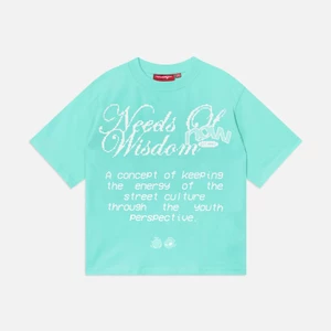 Áo thun NEEDS OF WISDOM Script Tee - Tiffany - Local Brand Chính Hãng