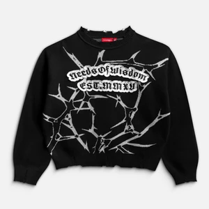 Áo NEEDS OF WISDOM Thorn Knit Sweater - Local Brand Chính Hãng
