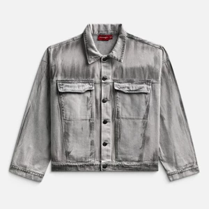 Áo NEEDS OF WISDOM Dust Denim Jacket - Washed Grey - Local Brand Chính Hãng