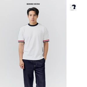 [N] Áo Thun Regular Front Back Colors Mixed CVC Đứng Form Thoáng Mát Thoải Mái, AT0334 SOME HOW STORE
