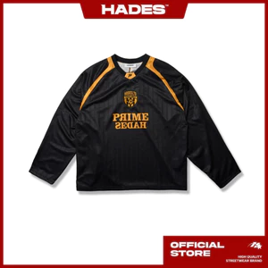 HADES CAPTAIN JERSEY - ĐEN - HADES Brand Chính Hãng