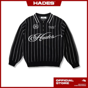 HADES CLASSIC POLO KNIT - ĐEN - HADES Brand Chính Hãng