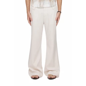 Quần Flare Cạp Đôi Màu Taupe - BEUTER® DOUBLE-WAIST FLARE PANTS - TAUPE