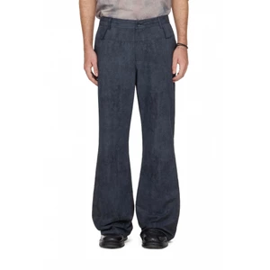 Quần Flare Cạp Đôi Nam Màu Xanh Navy - BEUTER® MS DOUBLE-WAIST FLARE PANTS - NAVY