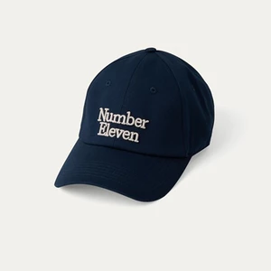 Eleven - Nón Lưỡi Trai Thêu Number Eleven Dọc | Màu Xanh Đen