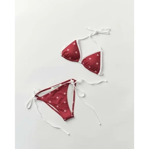 Eleven - Bikini In Họa Tiết Monogram | Màu Đỏ
