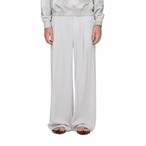 Quần Linen Ống Suông Nam Màu Xám - BEUTER® MS LINEN STRAIGHT PANTS - GREY