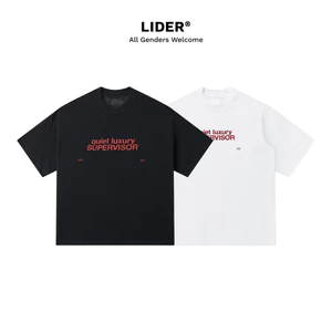 Áo Thun Tay Ngắn Unisex LIDER QUIET LUXURY TEE