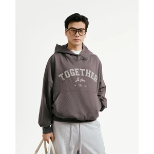 Áo Hoodie Nam Vải Nỉ Form Boxy - Routine 10F25HOD001