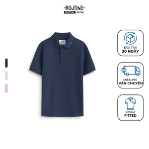 Áo Polo Tay Ngắn Nam Viền Cổ Form Fitted - Routine 10F25POL029