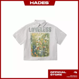 HADES Brand Chính hãng Áo Sơmi tay ngắn unisex - HADES Loveless Striped Shirts