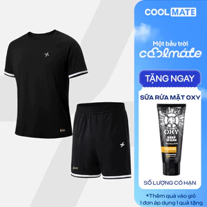 [TẶNG SRM OXY]Set thể thao nam Pickleball Áo và Quần Short Essentials, Nhanh khô, Thoáng khí Thấm hút tốt Coolmate