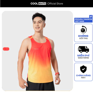 Áo sát nách Singlet thể thao nam chạy bộ "VIỆT NAM TIẾN BƯỚC" thấm hút, thoáng khí Coolmate